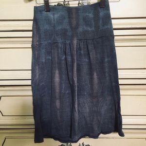 Tye Dyed Strapless halter top